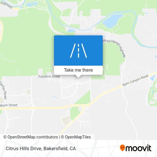 Mapa de Citrus Hills Drive