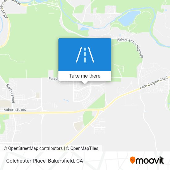 Colchester Place map