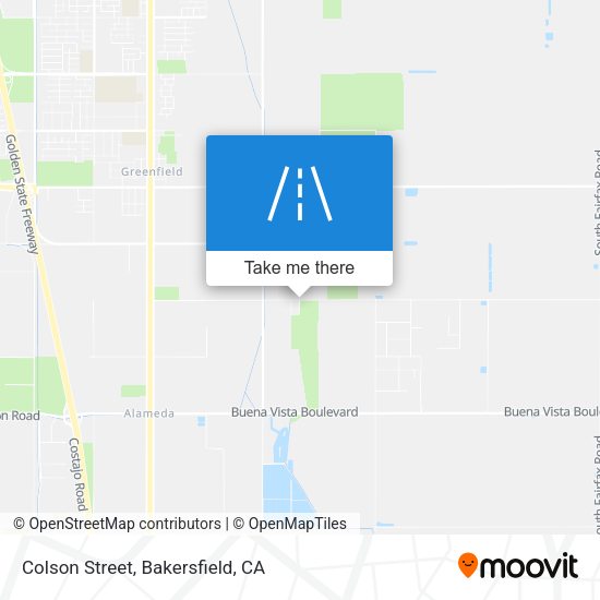 Mapa de Colson Street