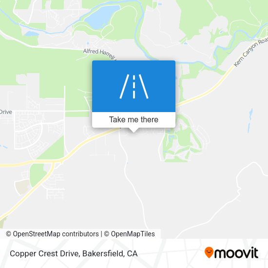 Mapa de Copper Crest Drive