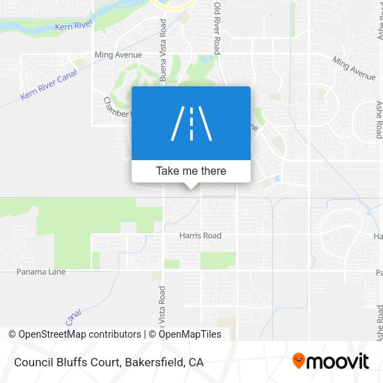 Council Bluffs Court map