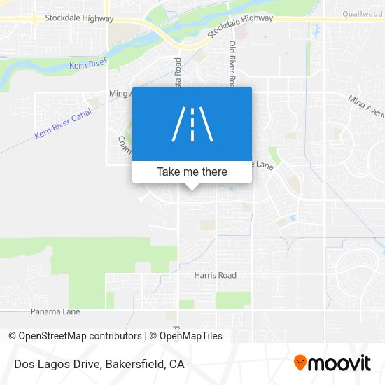 Dos Lagos Drive map