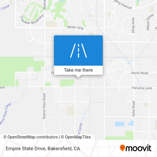 Empire State Drive map