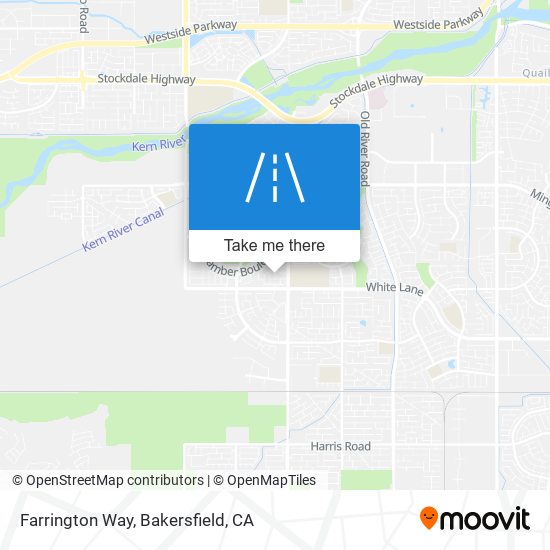 Farrington Way map