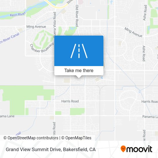 Mapa de Grand View Summit Drive