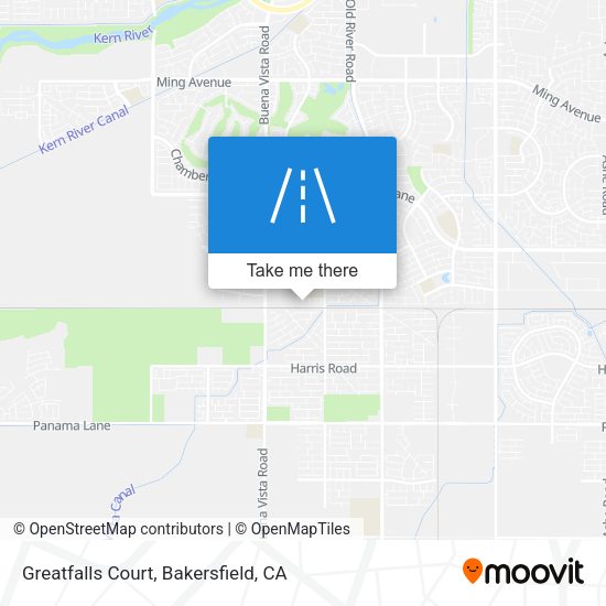 Mapa de Greatfalls Court