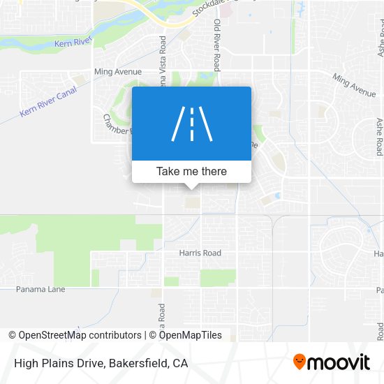 Mapa de High Plains Drive