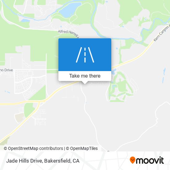 Jade Hills Drive map
