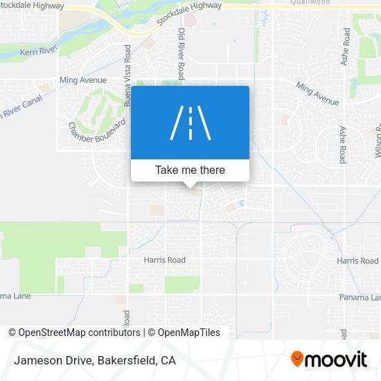 Jameson Drive map
