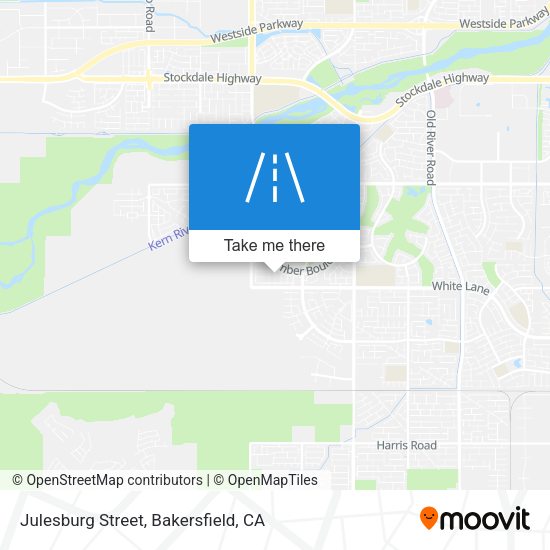 Julesburg Street map