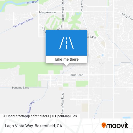 Lago Vista Way map