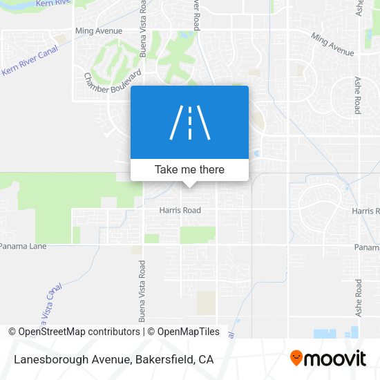 Mapa de Lanesborough Avenue