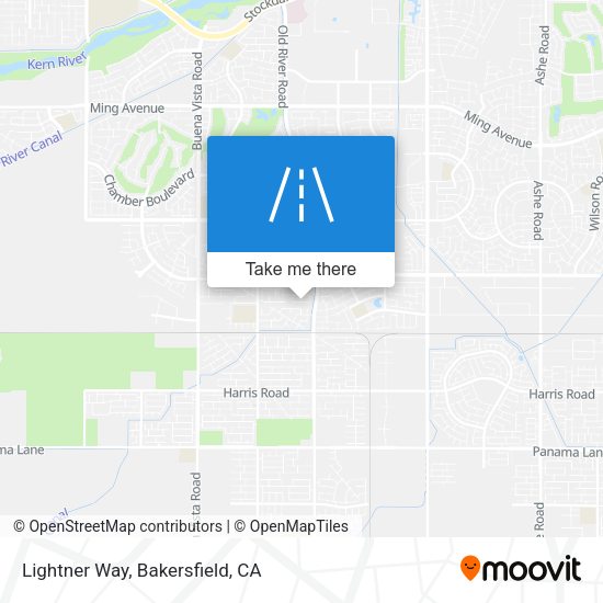 Lightner Way map