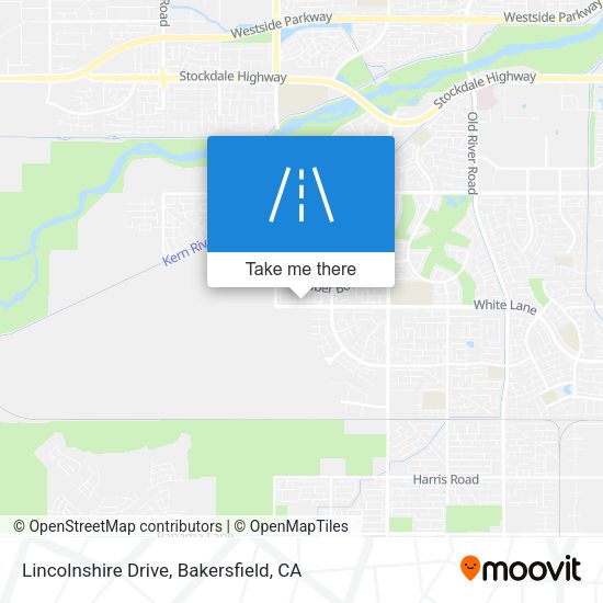 Lincolnshire Drive map