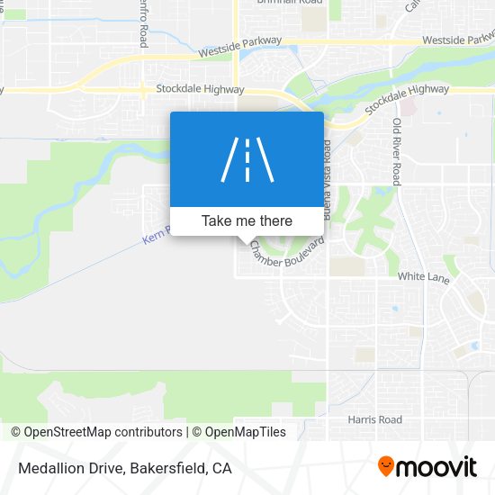 Medallion Drive map