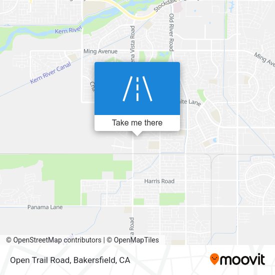Open Trail Road map