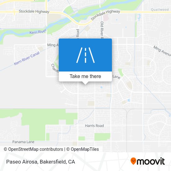 Mapa de Paseo Airosa