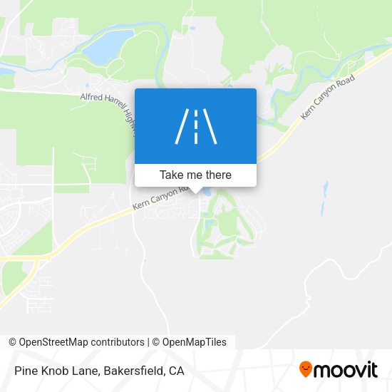Pine Knob Lane map