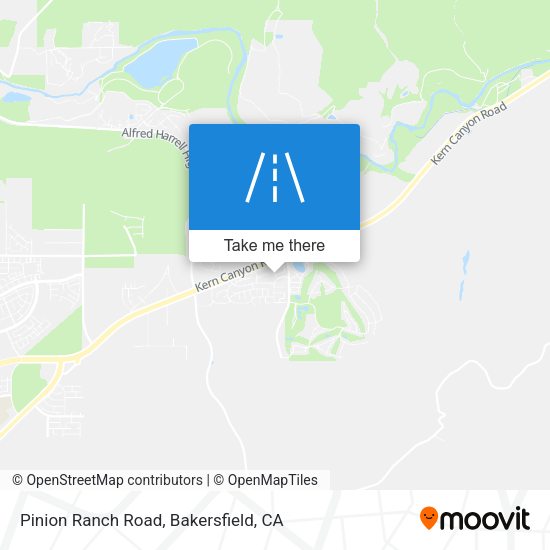 Pinion Ranch Road map