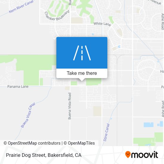 Prairie Dog Street map