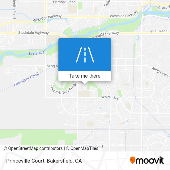 Princeville Court map