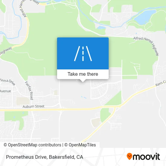 Prometheus Drive map