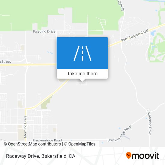 Raceway Drive map