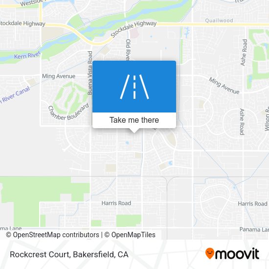 Rockcrest Court map