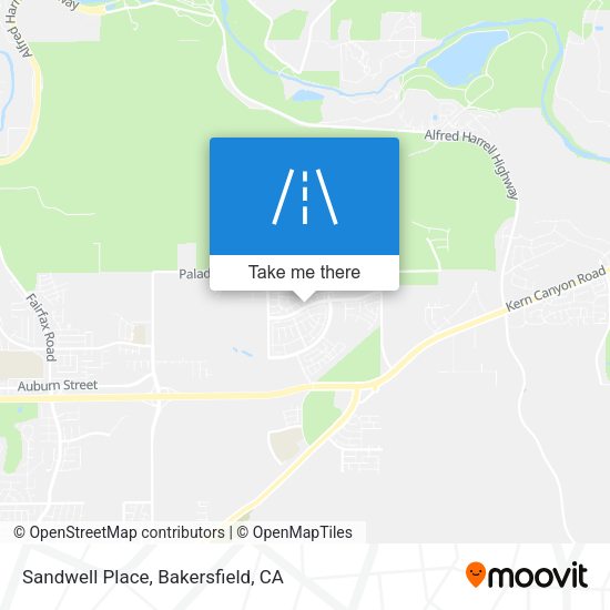 Sandwell Place map