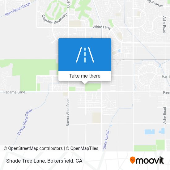 Shade Tree Lane map