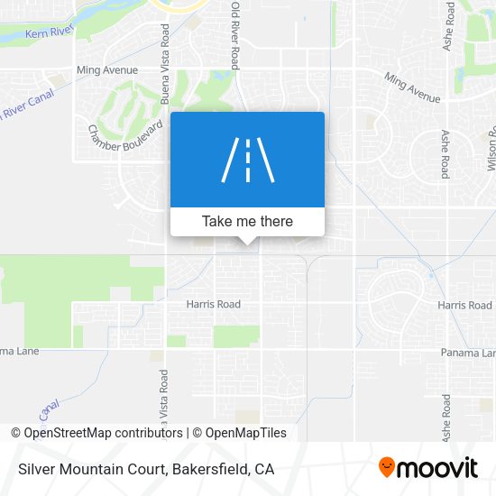 Silver Mountain Court map