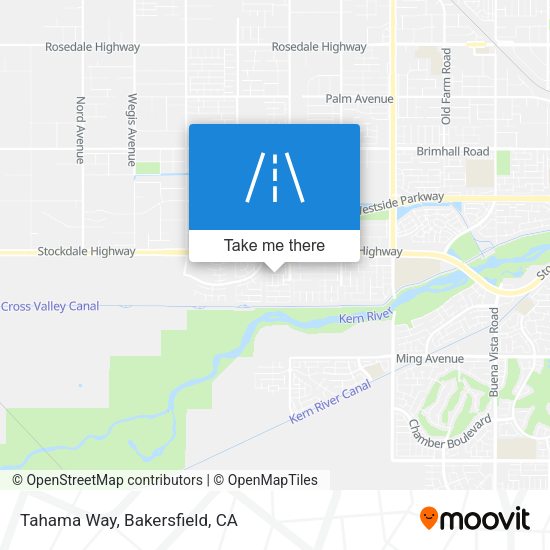 Mapa de Tahama Way