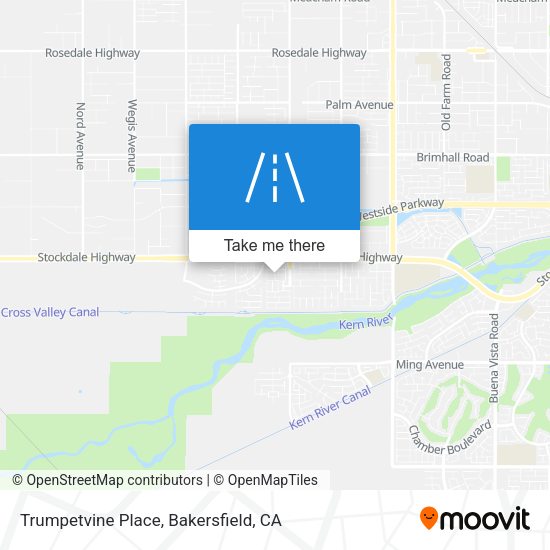 Mapa de Trumpetvine Place