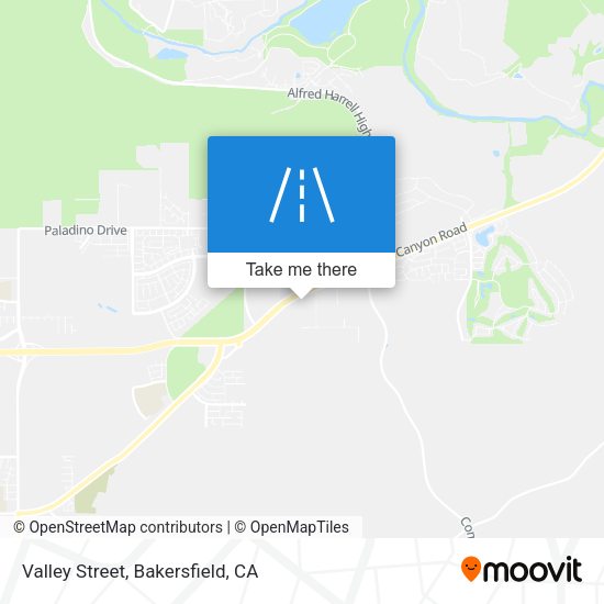 Mapa de Valley Street