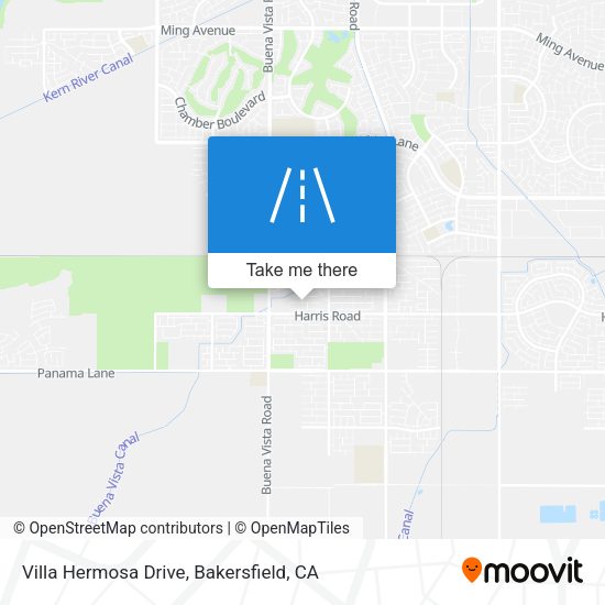 Mapa de Villa Hermosa Drive