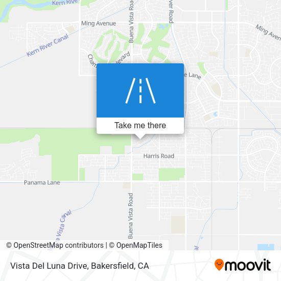 Mapa de Vista Del Luna Drive