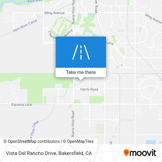 Vista Del Rancho Drive map