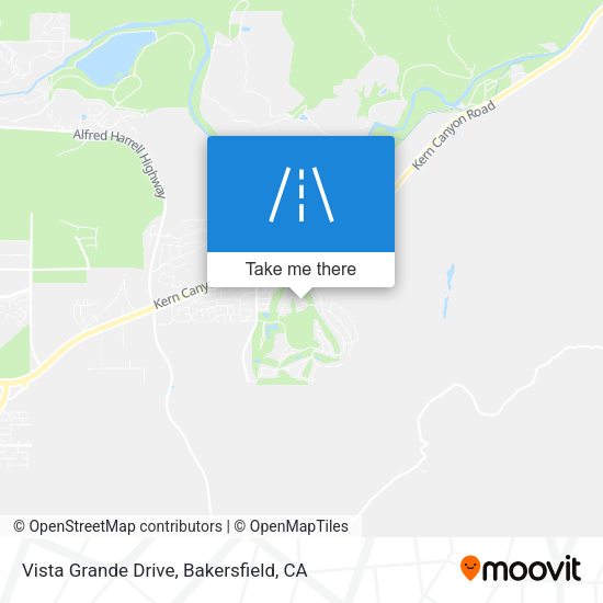 Vista Grande Drive map