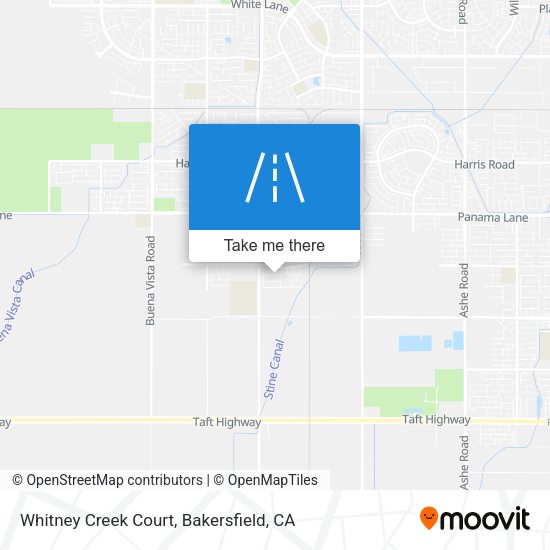 Whitney Creek Court map
