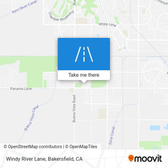 Windy River Lane map