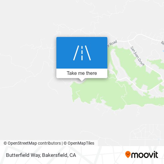 Mapa de Butterfield Way