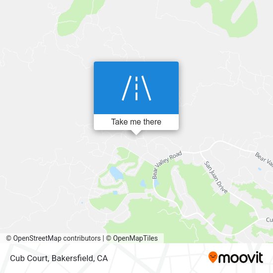 Mapa de Cub Court