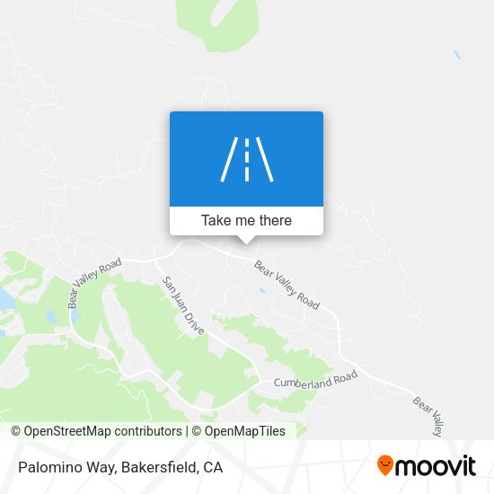 Mapa de Palomino Way