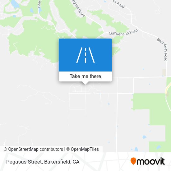 Pegasus Street map
