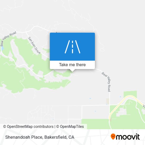 Shenandoah Place map