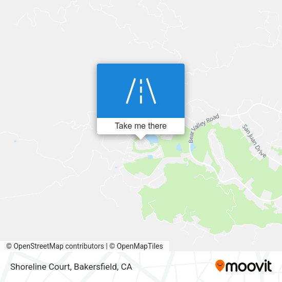 Shoreline Court map