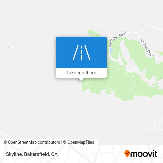 Skyline map