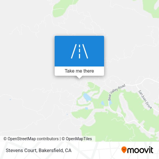 Mapa de Stevens Court
