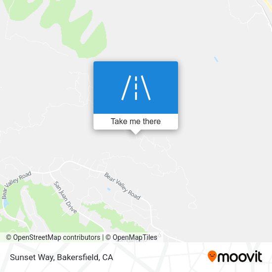 Mapa de Sunset Way
