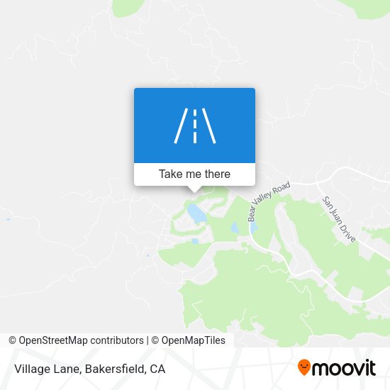 Village Lane map